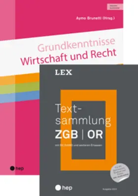 Brunetti / Balmer-Zahnd / Friedli |  Spezialangebot "Textsammlung ZGB | OR" und "Grundkenntnisse Wirtschaft und Recht" | Buch |  Sack Fachmedien