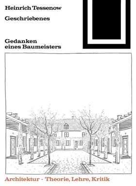 Tessenow | Geschriebenes | Buch | 978-3-0356-0064-3 | www.sack.de