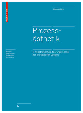 Lang | Prozessästhetik | Buch | 978-3-0356-0326-2 | sack.de
