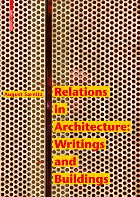Sarnitz |  Relations in Architecture | Buch |  Sack Fachmedien