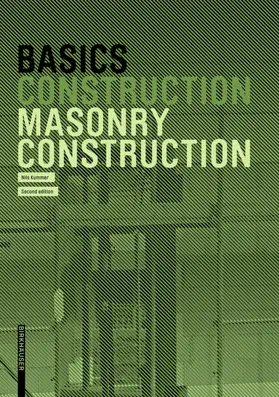 Kummer |  Basics Masonry Construction | Buch |  Sack Fachmedien