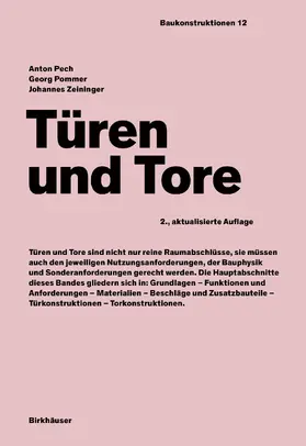 Pommer / Zeininger / Pech |  Türen und Tore | Buch |  Sack Fachmedien