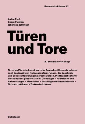 Pommer / Zeininger / Pech | Türen und Tore | Buch | 978-3-0356-2328-4 | sack.de