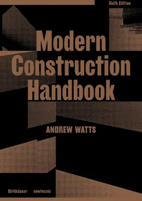 Watts |  Modern Construction Handbook | eBook | Sack Fachmedien