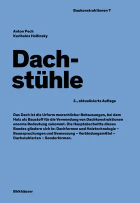 Pech / Hollinsky |  Dachstühle | Buch |  Sack Fachmedien