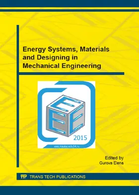 Gurova |  Energy Systems, Materials and Designing in Mechanical Engineering | eBook | Sack Fachmedien