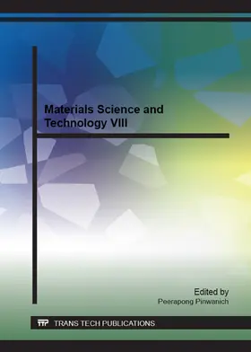 Pinwanich |  Materials Science and Technology VIII | eBook | Sack Fachmedien