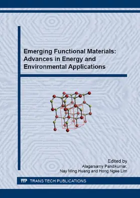 Pandikumar / Huang / Lim |  Emerging Functional Materials: Advances in Energy and Environmental Applications | eBook | Sack Fachmedien