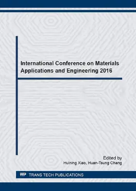 Xiao / Chang | International Conference on Materials Applications and Engineering 2016 | E-Book | www.sack.de