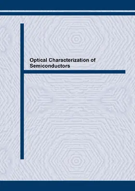Kushev | Optical Characterization of Semiconductors | E-Book | www.sack.de