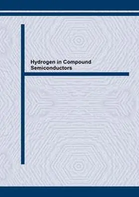 Pearton / Ltd |  Hydrogen in Compound Semiconductors | eBook | Sack Fachmedien