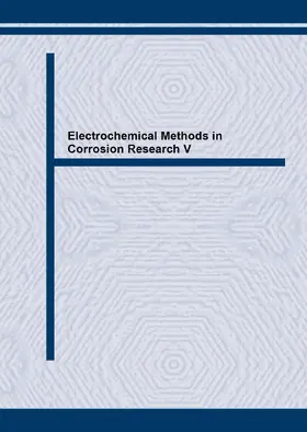 Ferreira / Simões |  Electrochemical Methods in Corrosion Research V | eBook | Sack Fachmedien