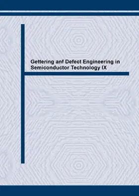 Raineri / Ltd / Priolo |  Gettering and Defect Engineering in Semiconductor Technology IX | eBook | Sack Fachmedien