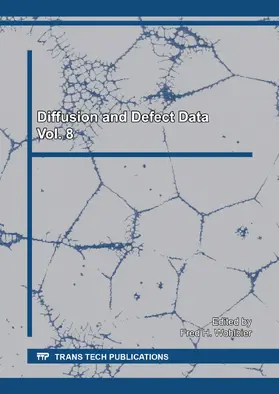 Wohlbier | Diffusion and Defect Data Vol. 8 | E-Book | sack.de