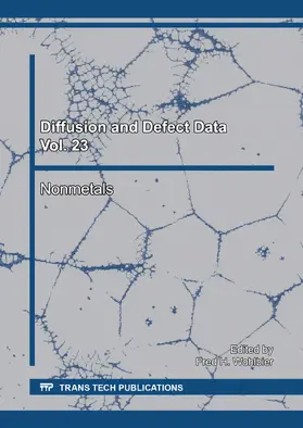 Wohlbier | Diffusion and Defect Data Vol. 23 | E-Book | sack.de