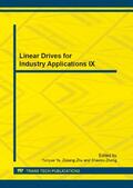 Ye / Zhu / Zhong |  Linear Drives for Industry Applications IX | Sonstiges |  Sack Fachmedien