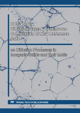  DDF Vol. 2: Diffusion Data: A Continuous Compilation of New Reference Data | Sonstiges |  Sack Fachmedien