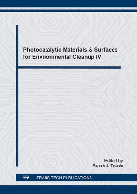 Tayade |  Photocatalytic Materials & Surfaces for Environmental Cleanup IV | Buch |  Sack Fachmedien