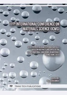 Davaasambuu | 11th International Conference on Materials Science (ICMS 2024) | Buch | 978-3-0357-1144-8 | www.sack.de