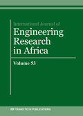 Ibhadode |  International Journal of Engineering Research in Africa Vol. 53 | Buch |  Sack Fachmedien