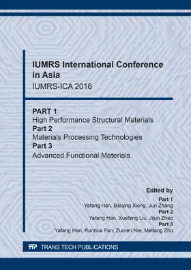 Han |  IUMRS International Conference in Asia | Buch |  Sack Fachmedien
