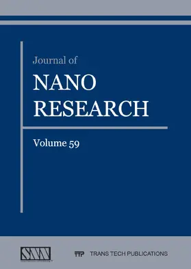 Meletis | Journal of Nano Research Vol. 59 | Buch | 978-3-0357-1178-3 | www.sack.de