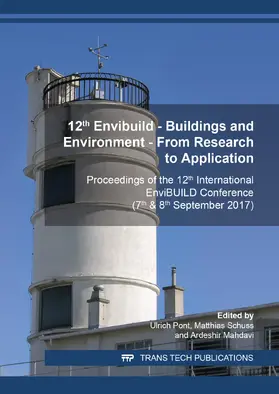 Pont / Schuss / Mahdavi | 12th Envibuild – Buildings and Environment – From Research to Application | Buch | 978-3-0357-1202-5 | sack.de