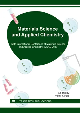 Kokars | Materials Science and Applied Chemistry | Buch | 978-3-0357-1238-4 | www.sack.de