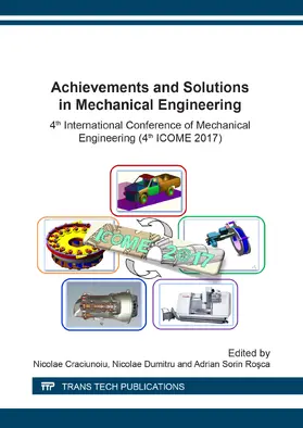 Craciunoiu / Dumitru / Rosca | Achievements and Solutions in Mechanical Engineering | Buch | 978-3-0357-1257-5 | www.sack.de