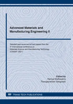 Sengodan |  Advanced Materials and Manufacturing Engineering II | Buch |  Sack Fachmedien