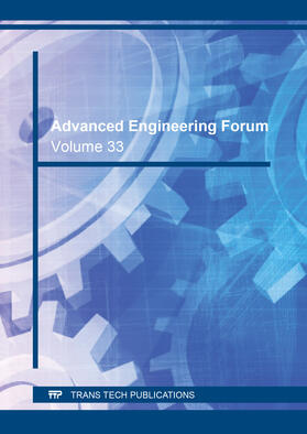  Advanced Engineering Forum Vol. 33 | Buch |  Sack Fachmedien