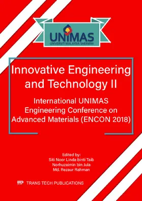 Taib / bin Julai / Rahman |  Innovative Engineering and Technology II | Buch |  Sack Fachmedien