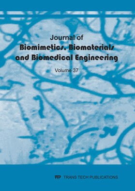 Journal of Biomimetics, Biomaterials and Biomedical Engineering Vol. 37 | Buch | sack.de