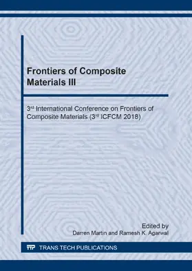 Martin / Agarwal |  Frontiers of Composite Materials III | Buch |  Sack Fachmedien