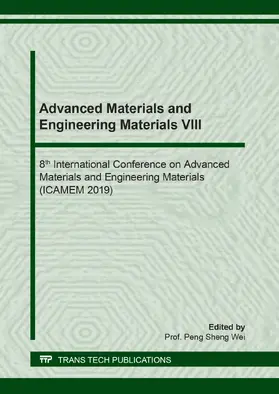 Wei | Advanced Materials and Engineering Materials VIII | Buch | 978-3-0357-1488-3 | www.sack.de