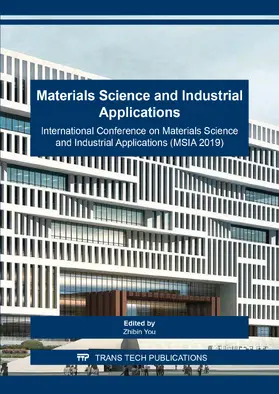 You |  Materials Science and Industrial Applications | Buch |  Sack Fachmedien