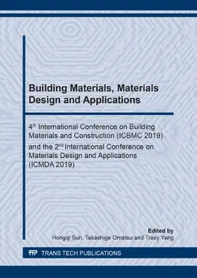 Sun / Omatsu / Yang | Building Materials, Materials Design and Applications | Buch | 978-3-0357-1530-9 | www.sack.de