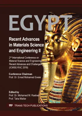 Rashad / Mattar |  Recent Advances in Materials Science and Engineering II | Buch |  Sack Fachmedien
