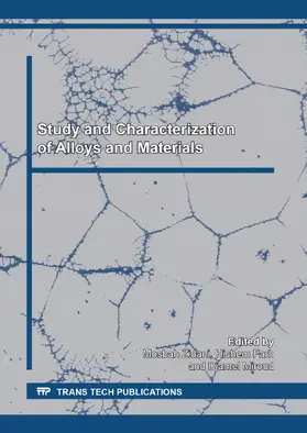 Zidani / Farh / MIROUD |  Study and Characterization of Alloys and Materials | Buch |  Sack Fachmedien