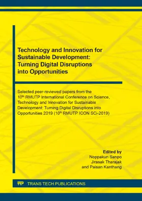 Sanpo / Tharajak / Kanthang | Technology and Innovation for Sustainable Development: Turning Digital Disruptions into Opportunities | Buch | 978-3-0357-1644-3 | sack.de