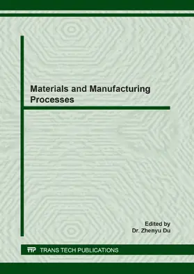 Du |  Materials and Manufacturing Processes | Buch |  Sack Fachmedien