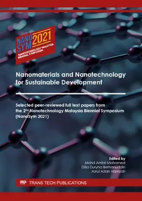 Mohamed / Berhanuddin / Hamzah | Nanomaterials and Nanotechnology for Sustainable Development | Buch | 978-3-0357-1675-7 | www.sack.de