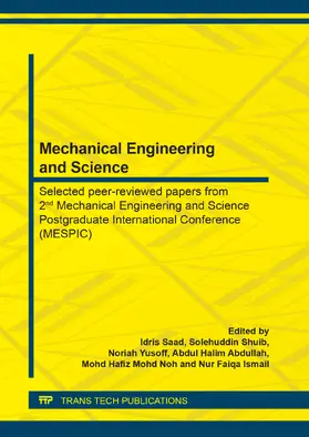 Saad / Shuib / Yusoff | Mechanical Engineering and Science | Buch | 978-3-0357-1682-5 | sack.de