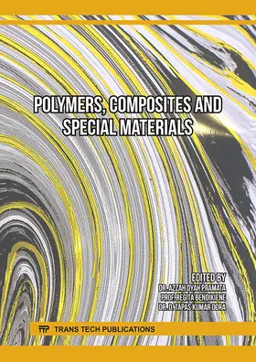 Pramata / Bendikiene / Dora |  Polymers, Composites and Special Materials | Buch |  Sack Fachmedien