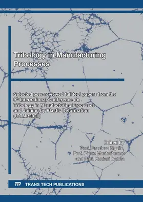 Ngaile / Montmitonnet / Dohda |  Tribology in Manufacturing Processes | Buch |  Sack Fachmedien