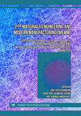 Bendikiene / Juzenas / Jankauskaite |  2nd Materials Engineering and Modern Manufacturing (MeMM) | Buch |  Sack Fachmedien
