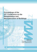 Drochytka / Mészárosová |  Proceedings of the 22nd Conference on the Rehabilitation and Reconstruction of Buildings | Buch |  Sack Fachmedien