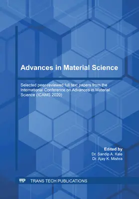 Kale / Mishra |  Advances in Material Science | Buch |  Sack Fachmedien