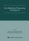 Kim / Park / Hur |  Eco-Materials Processing & Design VI | Sonstiges |  Sack Fachmedien