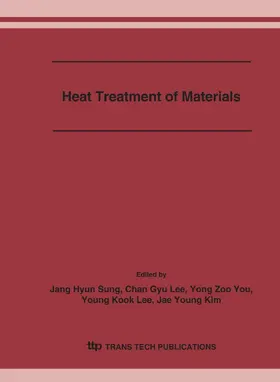 Sung / Lee / You |  Heat Treatment of Materials | Sonstiges |  Sack Fachmedien